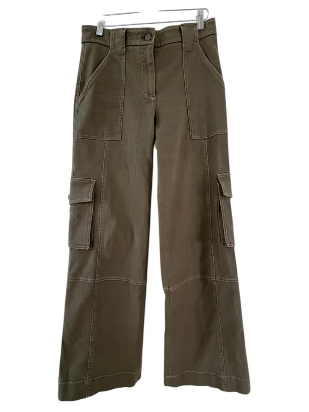 TWP  Coop Cargo Trousers New Size 4 - Picture 3 of 6